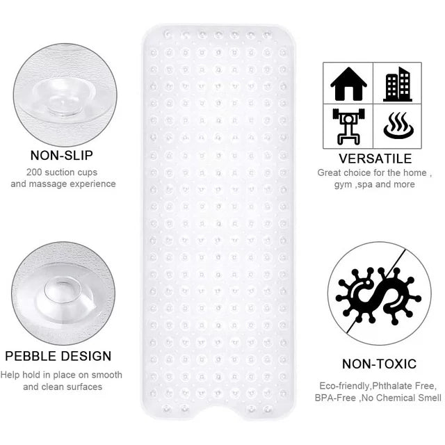 Bathtub Mat Non Slip White