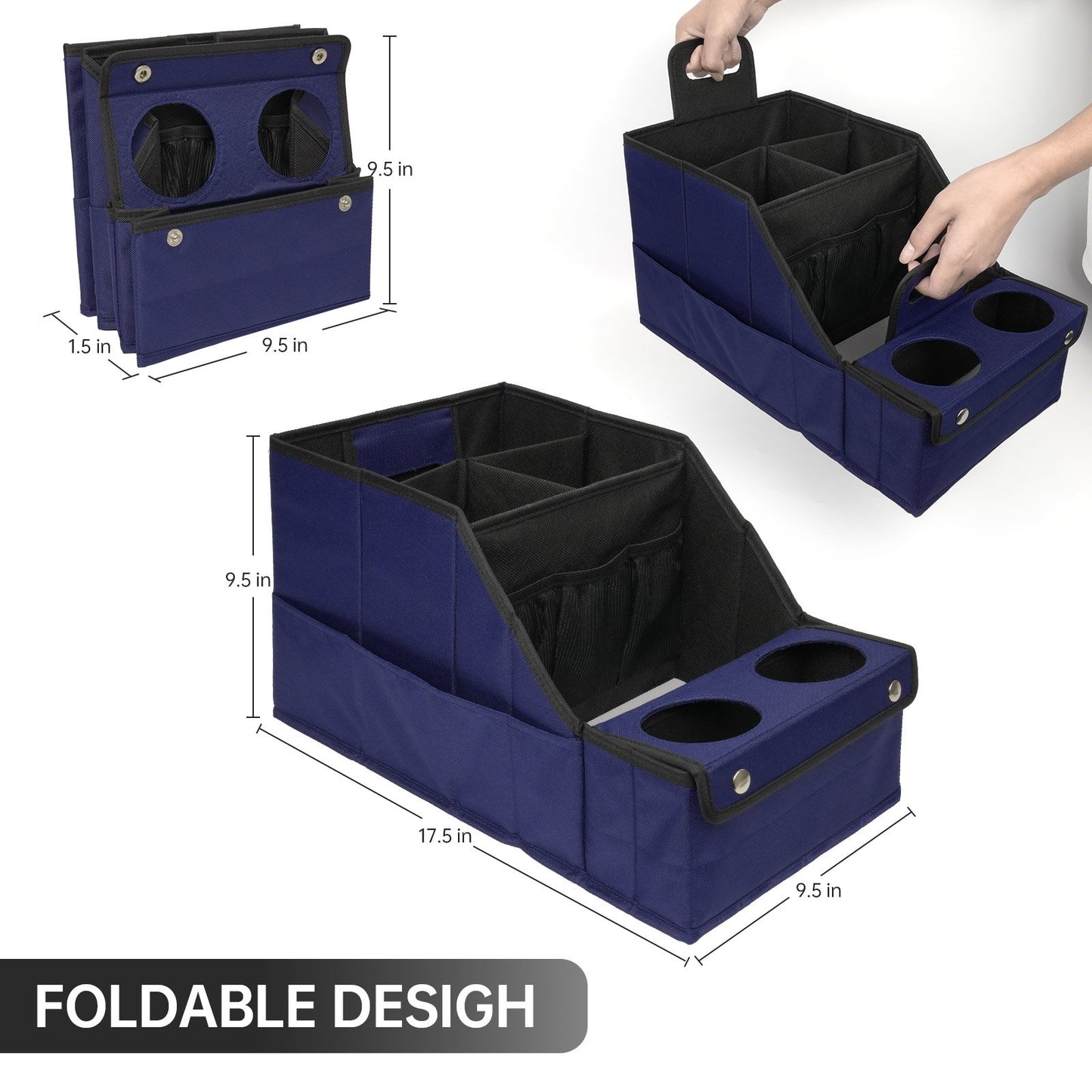 Backseat Car Organizer with 11 Storages