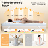 MULISOFT Mattress Topper H3/H4, Extra Thick 7.5 cm Gel Memory Foam, Washable & Breathable, Suitable for Box Spring Beds, Sofa Beds & Caravans, OEKO-TEX® STANDARD 100