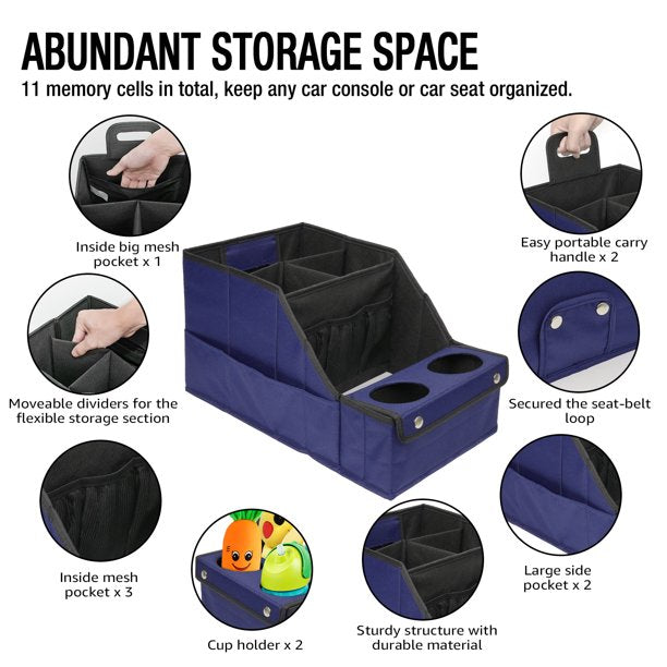 Backseat Car Organizer with 11 Storages