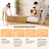 MULISOFT Mattress Topper H3/H4, Extra Thick 7.5 cm Gel Memory Foam, Washable & Breathable, Suitable for Box Spring Beds, Sofa Beds & Caravans, OEKO-TEX® STANDARD 100
