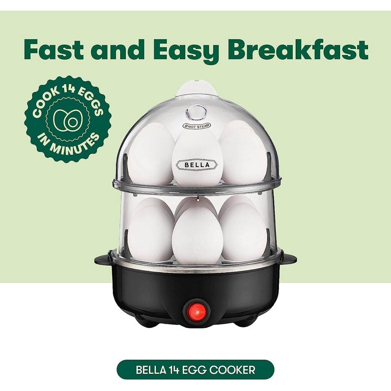 Electric Egg Cooker and Poacher with Auto Shut Off- 14 Egg Capacity Tr –  mulisoft