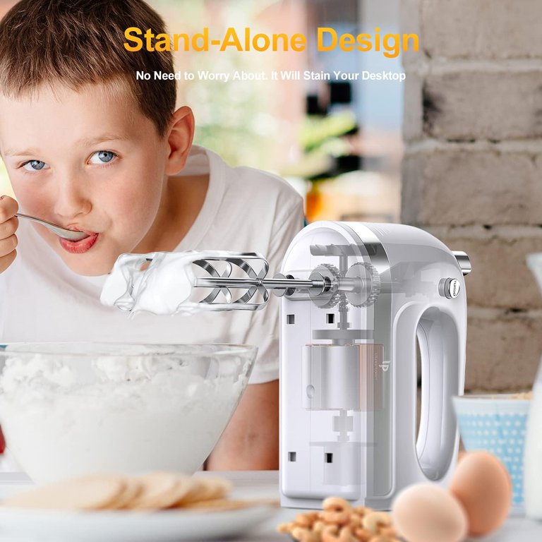 Hand Mixer Electric, 400W Food Mixer 5 Speed Handheld Mixer