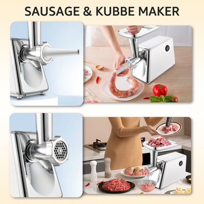 Electric Meat Grinder Heavy Duty, 3000W Max
