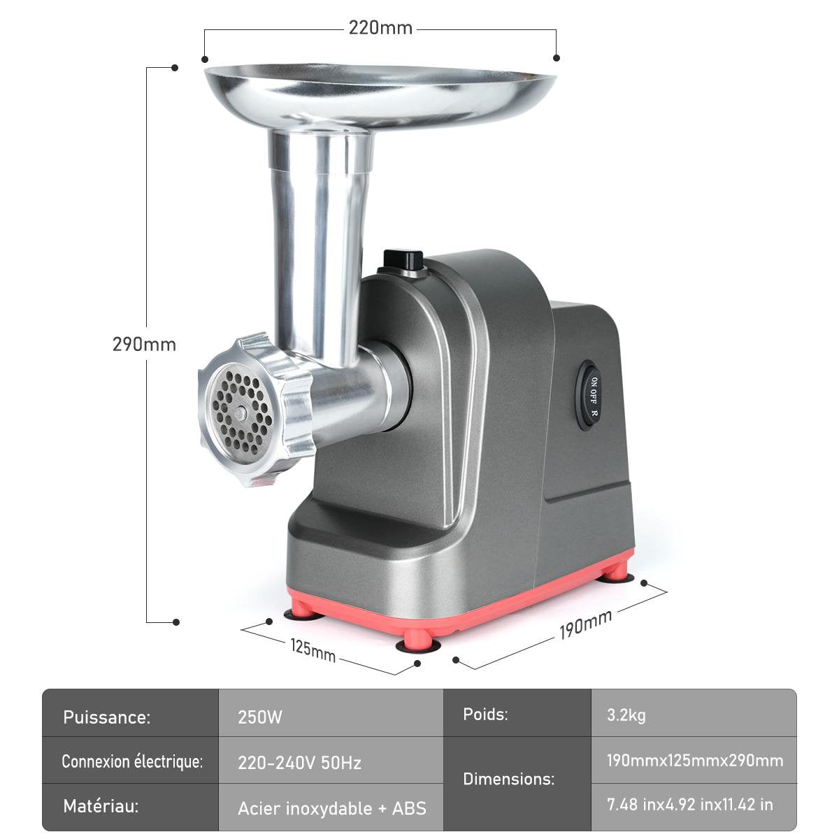 Fatabeta Meat Grinder, Electric Meat Grinders for Home Use