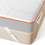 MULISOFT Mattress Topper  H3/H4, Extra Thick 7.5 cm Gel Memory Foam, Washable & Breathable, Suitable for Box Spring Beds, Sofa Beds & Caravans, OEKO-TEX® STANDARD 100