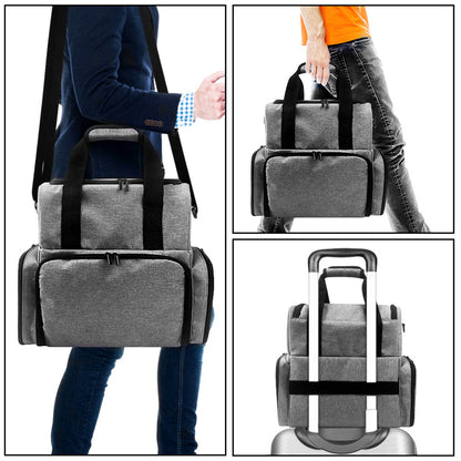 Gray Nail Polish Organizer (Backpack Version)