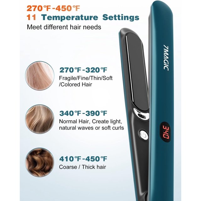 Negative Ion Flat Iron Hair Straightener