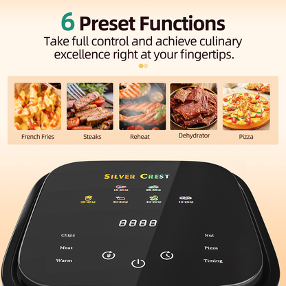 Multifunctional Digital Air Fryer-Green