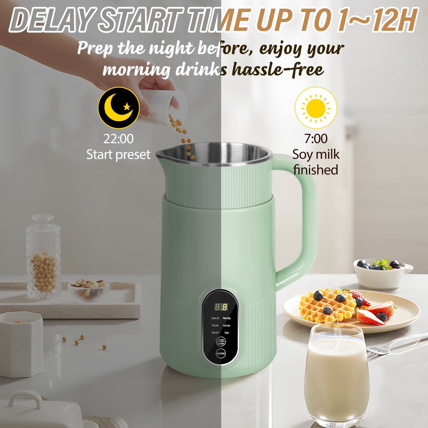 SoyMilk Maker 800ml/20oz