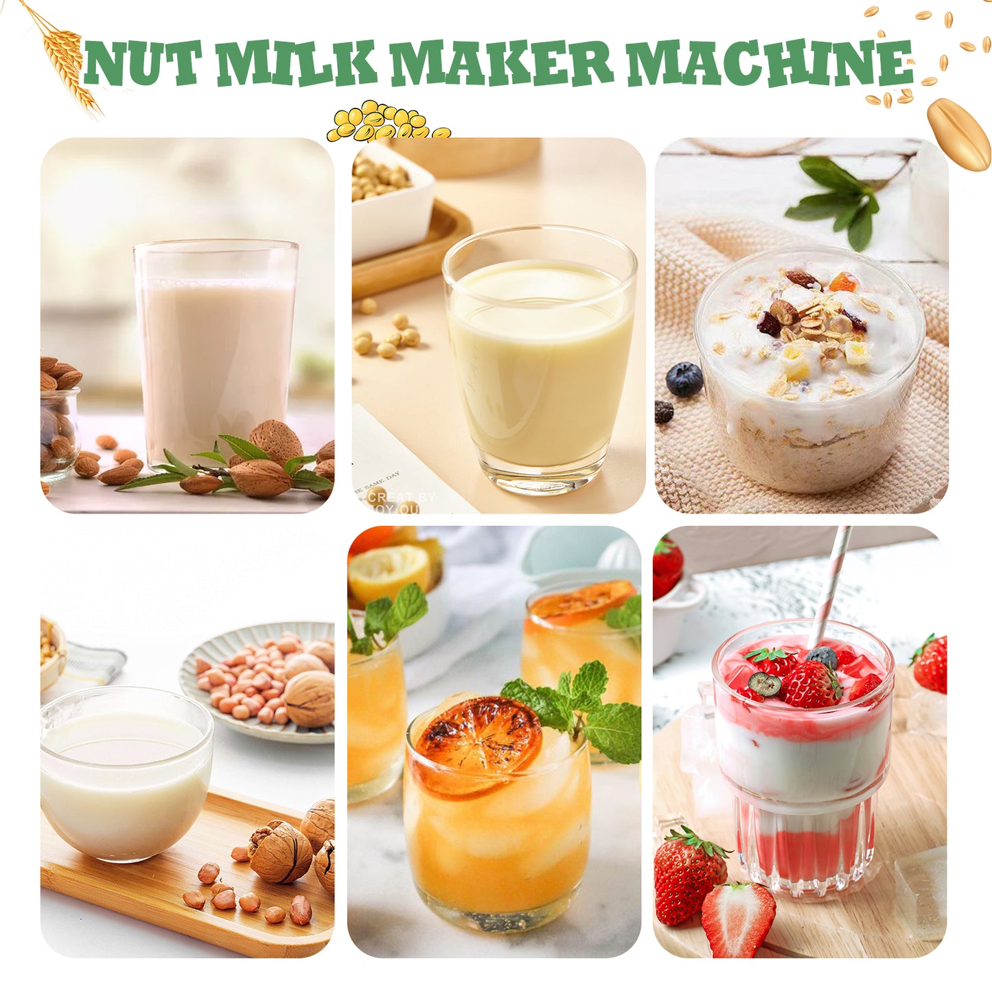SoyMilk Maker 800ml/20oz