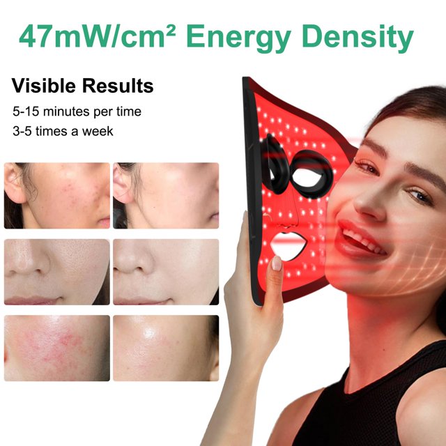 LED Face Mask Light Therapy Light Therapy Skin Care Facial Treatment Mask Skincare Tool