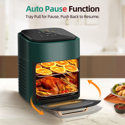 Multifunctional Digital Air Fryer-Green