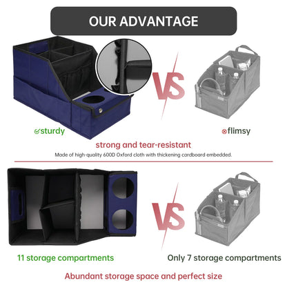 Backseat Car Organizer with 11 Storages