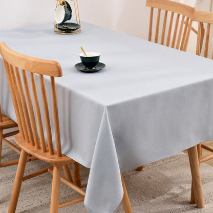 Rectangle Farmhouse Table Cover White