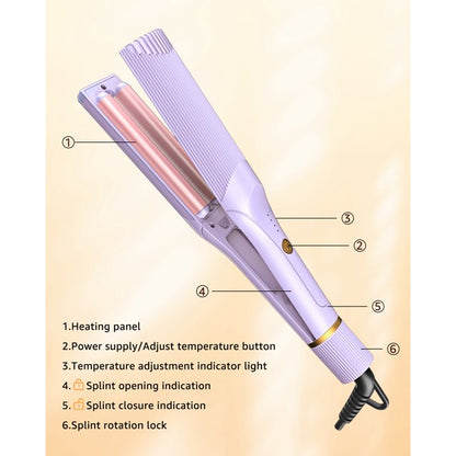 Hair Waver Iron Beach Waver,Black