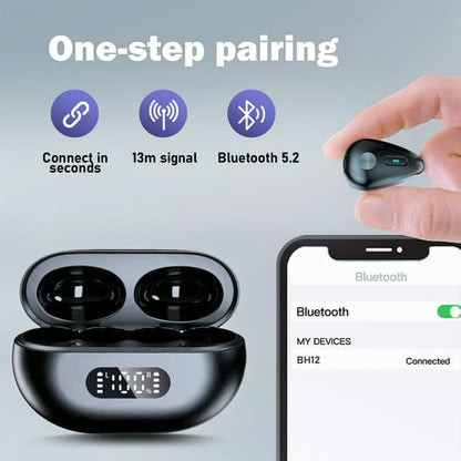 Wireless Earbuds Bluetooth -5.2 Open -Black