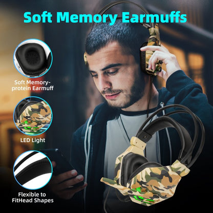 Gaming Headset for PS4, Xbox One, PC, Laptop, Mac, Nintendo Switch