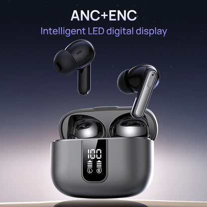 J8 Wireless Touch WaterProof Bluetooth Earbuds - Black