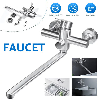 Faucet with Extra Long Spout