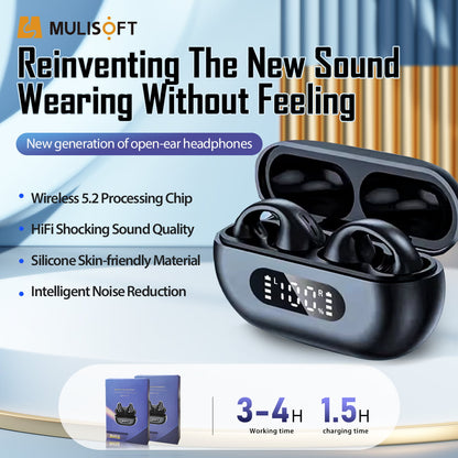 Wireless Earbuds Bluetooth -5.2 Open -Black